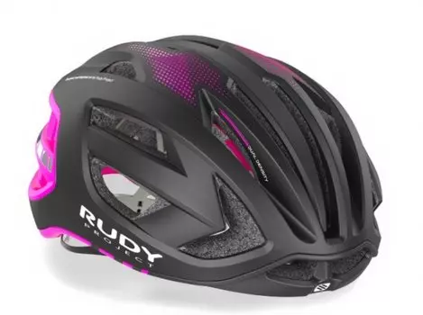 Шлем велосипедный Rudy Project EGOS Black/Pink Matt, HL780142 (Размер: L (59-63 см))