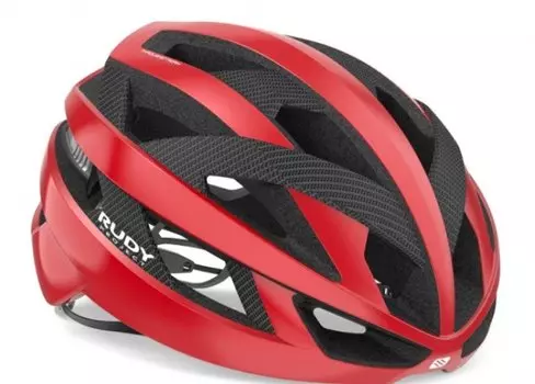 Шлем велосипедный Rudy Project REBEL Carbon Red Comet, HL740022 (Размер: L (59-61 см))