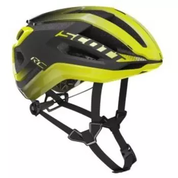 Шлем велосипедный Scott Centric PLUS (CE), radium yellow/dark grey 2020