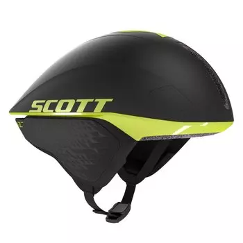 Шлем велосипедный Scott, Split Plus (CE) black/radium yellow (Размер: M\L)