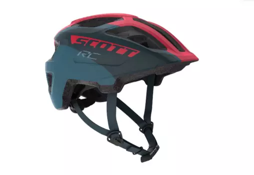 Шлем велосипедный SCOTT Spunto Junior dark blue/pink RC onesize, 50-56 см, 2019, 270112-6162
