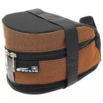 Велосумка COURSE, под седло, большая, золотая, 500007 Gold