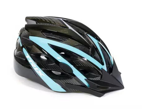 Шлем велосипедный TRIX, кросс-кантри, 25 отверстий, сине-черный, PNY20(M)BL-BLUE (Размер: M (57-58 см))