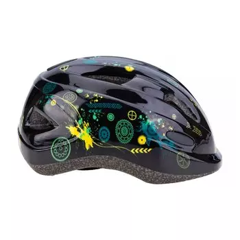 Шлем велосипедный Vinca sport VSH 7, детский, с регулировкой, белый, рисунок - "робокоп", индивидуальная упаковка (Размер: М (52-56 см))