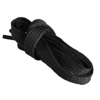 Шнурки Leatt Shoe Laces Non-Stretch Pair, Black, 2025, 3020003900
