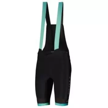 Шорты SCOTT RC Supersonic Edt. +++Pro, с лямками, мужские, black/electric green, ES288712-7265