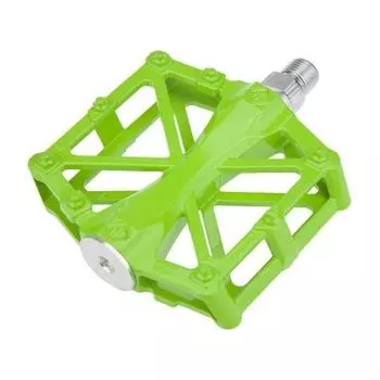 Педали MALAGE CK36, 92х94,5х15мм, ось CrMo, алюминиевые, зеленые, mlg-CK36 green