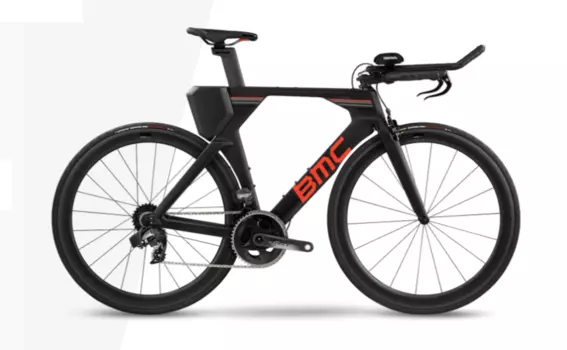 Шоссейный велосипед BMC Timemachine ONE Force AXS 28" 2021 (Рама: M-S (Рост: 172-180см), Цвет: Carbon/red)