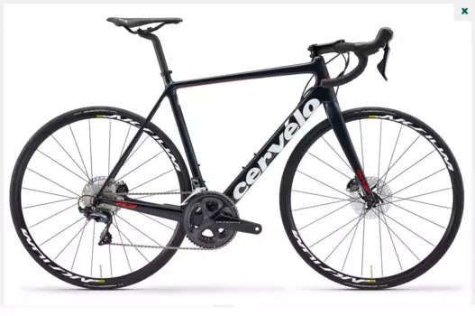 Шоссейный велосипед Cervelo R3 Disc ULTEGRA 28" 2018