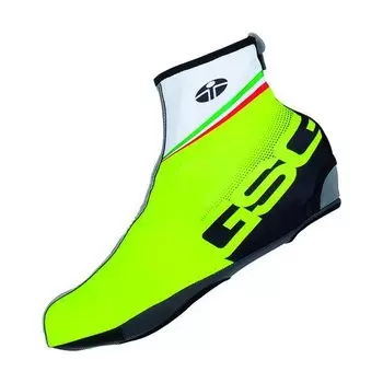 Велобахилы GSG Lycra Shoecovers, неоновый желтый