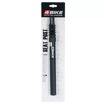 Штырь подседельный 4BIKE SPS-78N, 27.2х350 мм, амортизационная, алюминий, черный, ARV000180