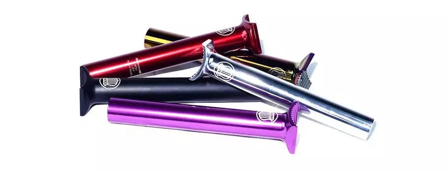 Штырь подседельный COLONY Pivotal Stump Seatpost, 25.4mm - 185mm, серебристый, 03-002293