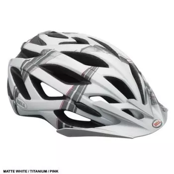 Велошлем Bell SEQUENCE matte white/titanium/pink scattered