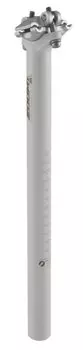 Штырь подседельный для велосипеда ZOOM 31,6х350мм алюминий без смещения белый 5-252743