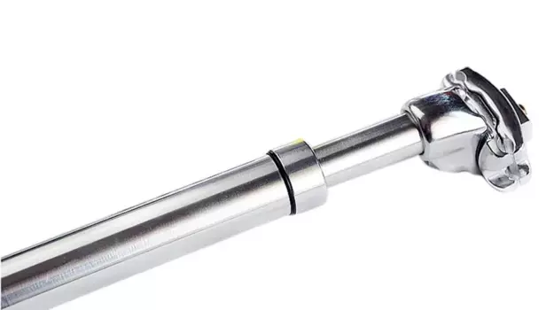 Штырь подседельный KALLOY SP-379, алюминий, с амортизатором, 27.2 мм, 350 мм, серебристый, 1SEABDSP379S