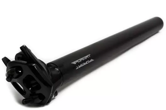 Штырь подседельный KALLOY SP-619, алюминий, 31,6 мм, 350 мм, FORMAT logo, черный матовый, 1SEABDA00148