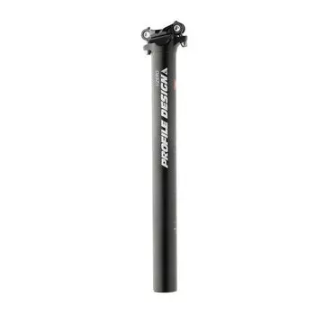 Штырь подседельный Profile Design 1 / Zero AL Seatpost, 27.2 mm, Bk w/bk logo, AC10A2722