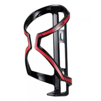 Флягодержатель велосипедный Giant AIRWAY SPORT, для рамы, черный/глянцевый красный, 490000087