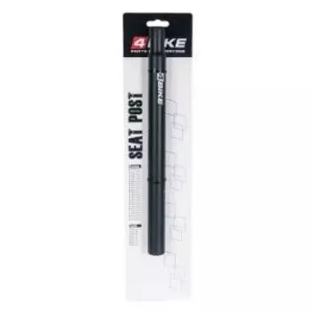 Штырь подседельный велосипедный 4BIKE SP-102, диаметр 27.2, длина 350 мм, чёрный, ARV000178