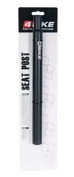 Штырь подседельный велосипедный 4BIKE SP-102, диаметр 27.2, длина 350 мм, чёрный, ARV000178