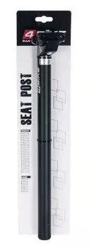 Штырь подседельный велосипедный 4BIKE SP-C207, диаметр 26.8, длина 400 мм, чёрный, ARV-SP-C207-268400B