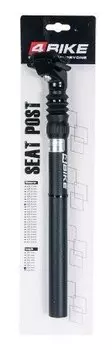 Штырь подседельный велосипедный 4BIKE SPS-C373, диаметр 26.8, длина 350 мм, чёрный, ARV-SP-C373-268350B