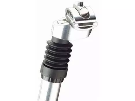 Штырь подседельный велосипедный PROMAX SP-886, с амортизатором, D:28.6 мм, 350 мм, угол-10*-+20*