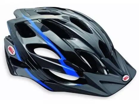 Велошлем Bell SLANT titan blue, чёрный/синий