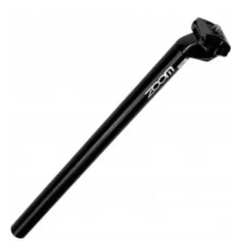 Штырь подседельный ZOOM, 29,2 x 400мм, алюминий, чёрный, SP-C207