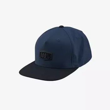 Бейсболка велосипедная 100% Enterprise Snapback Hat, Blue, 20064-002-01