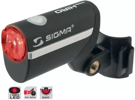 Фонарь задний Sigma Sport HIRO, 19100
