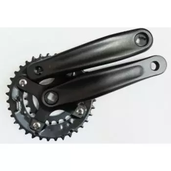 Cистема шатунов TRIX, 9x2ск., 1/2"х3/32", 22/36зуб., шатуны 170мм, алюминий, резьба 9/16", под квадрат, FSA04-S2236