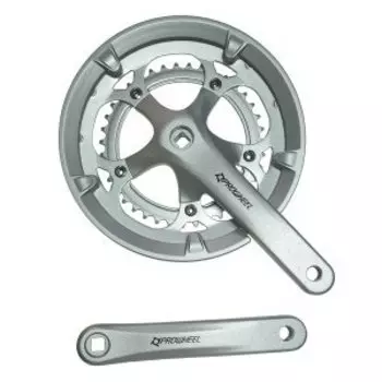 Система PROWHEEL, 172,5мм, 39/53T (ал.), 9S, BCD 130MM, под квадрат, 110,5, с защитой, RPF-420P-N