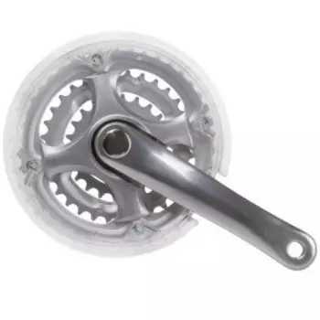 Система шатунов M-Wave 7-8 скоростей, алюминий/сталь, 22/32/42 зубов, с защитой, 170 мм, 5-351