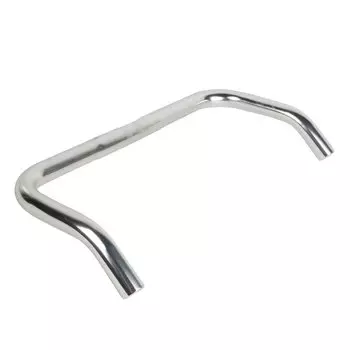 Руль велосипедный TRACK/SINGLESPEED/FIXIE алюминиевый, 23.8x25,4x400 мм., серебристый, 5-403924