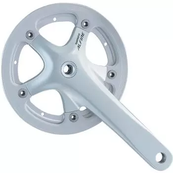 Система шатунов велосипедная Alfine, S400, 170мм, Oct., 39T, защита одинарн, цв.серебрист., без упаковки(арт..AFCS400CA9