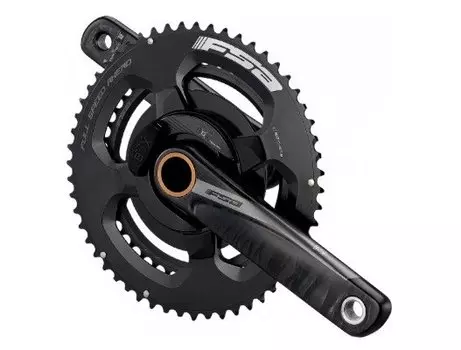 Система шатунов велосипедная FSA CK Road POWERBOX CARBON с измерит.мощности 52х36 N11 170 V17, 328-0001743030