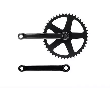 Система шатунов велосипедная FWD, с ведущей звездой на 44 зуба, 1/2" x 1/8", 170 мм, черный, FWD010030-BL