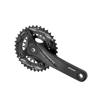 Система шатунов велосипедная PROWHEEL, 175MM, BB113mm, CHAINLINE:48,5, BCD:104\64, черный, ZEPHYR-551,24/38T