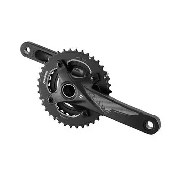 Система шатунов велосипедная PROWHEEL CLAW-581-TT, 28/38T, AL-6061-T6, BCD:104/64, 175MM, черный, CLAW-581-TT 28/38T