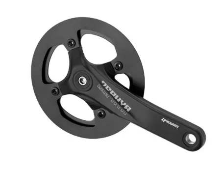 Система шатунов велосипедная PROWHEEL, для фэтбайков, 1 звезда, 38T, для 8-скоростей, шатуны 175 мм, черный, ZEPHYR-238A