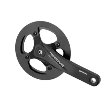 Система шатунов велосипедная PROWHEEL, для фэтбайков, 1 звезда, 38T, для 8-скоростей, шатуны 175 мм, черный, ZEPHYR-238A