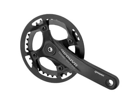 Система шатунов велосипедная PROWHEEL, для фэтбайков, 36T, для 8-скоростей, шатуны 175 мм, черный, ZEPHYR-236A