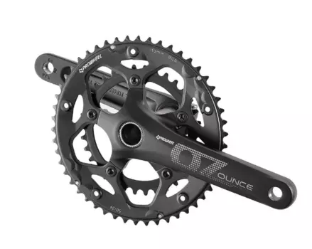 Система шатунов велосипедная PROWHEEL, для шоссе, 2 звезды, 50T-34T, для 9/8-скоростей, 175мм, черный, OUNCE-521C-TT-N