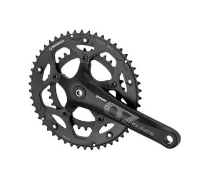 Система шатунов велосипедная PROWHEEL, для шоссе, 2 звезды, 50T-34T, для 10/9-скоростей, 175мм, черный, OUNCE-621C-N