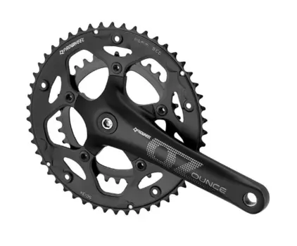 Система шатунов велосипедная PROWHEEL, для шоссе, 2 звезды, 50T-34T, для 9/8-скоростей, 175мм, черный, OUNCE-521C-N