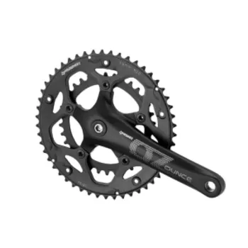 Система шатунов велосипедная PROWHEEL, для шоссе, 2 звезды, 50T-34T, для 10/9-скоростей, 175мм, черный, OUNCE-621C-N