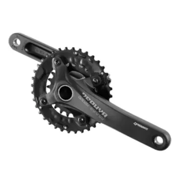 Система шатунов велосипедная PROWHEEL, класса MTB Performance, 2 звезды, для 10-скоростей, под квадрат, ZEPHYR-551