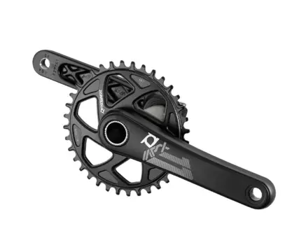 Система шатунов велосипедная PROWHEEL, класса MTB Race, 34Т, для 11 скоростей, 175 мм, черный, MPX11-34T-TT