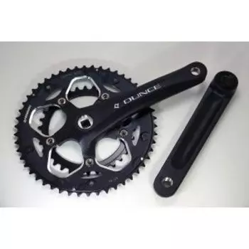 Система шатунов велосипедная PROWHEEL ROAD AL-6061-T6, CHAINLINE: 43.5,BCD: 110, под квадрат 110,5, OUNCE-521C-N(50-34)